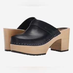 Swedish Hasbeens Louise Clogs size 40